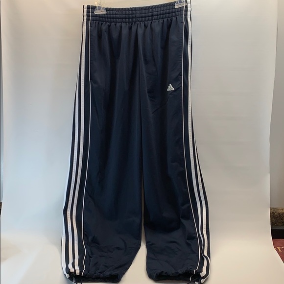 adidas Other - Adidas men’s jogging track pants navy blue white